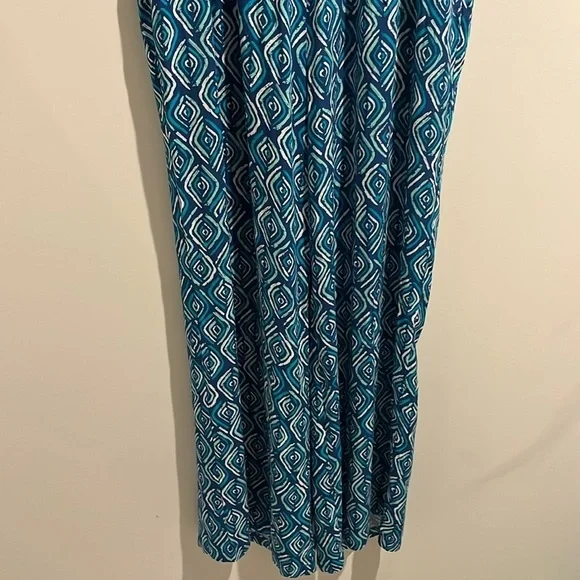 Hatley blue white teal jumpsuit. Size medium. - Picture 3 of 8